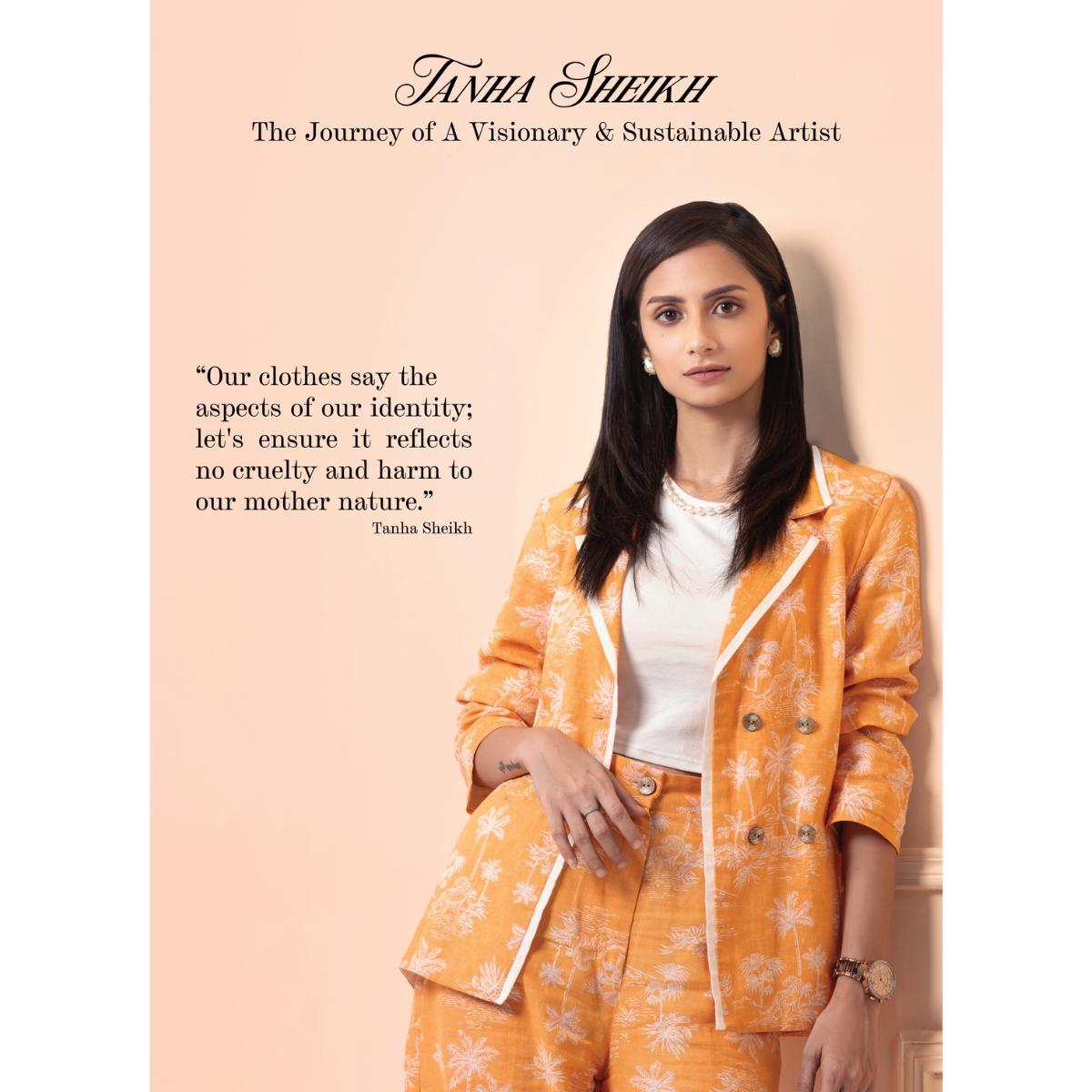 The Visionary & Sustainable Artist: Sheikh Tanha’s Journey Beyond Fashion