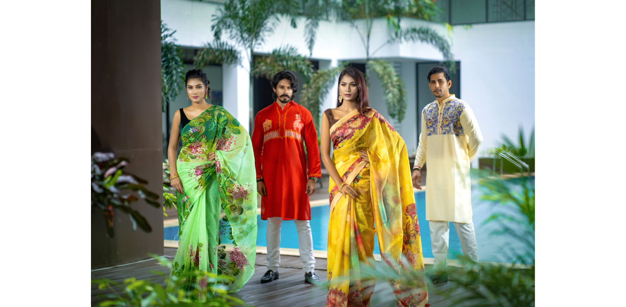 Celebrate Durga Puja with Aporajita’s Vibrant Collection – A Fusion of Colors and Nature on The Fame Magazine